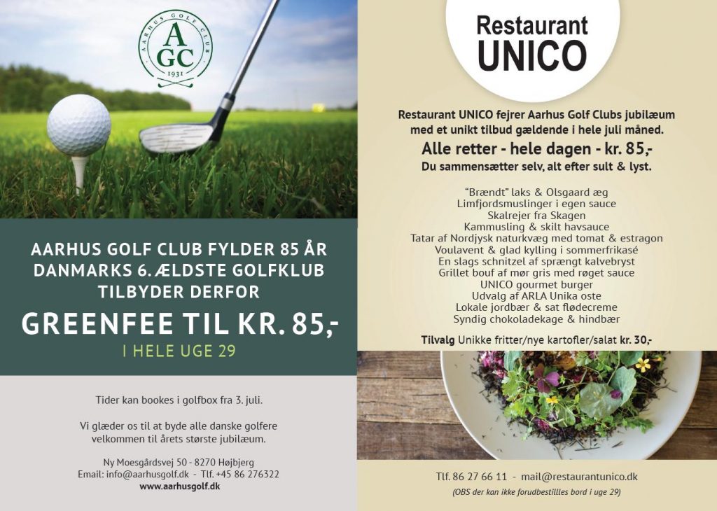 Afsky Museum Demon Play Aarhus Golf Club har 85 års jubilæum | Aarhus Golf Club