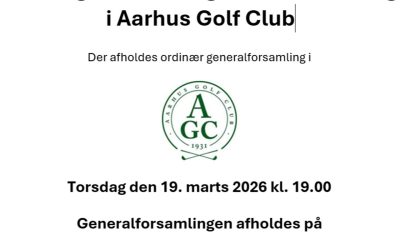 Varsling af ordinær generalforsamling